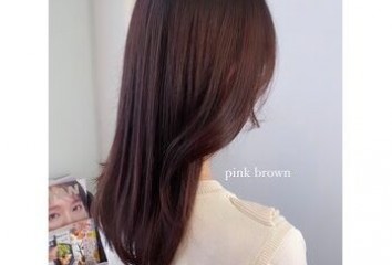 narumi ” pink brown ”～voice  hair(ボイスヘア　東原店)難波江　成美ブログ