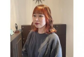 【すみブログ】秋インナーカラー～noise  hair(ノイズヘ　大手町店)都間　すみれブログ