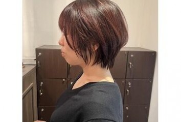 【らんブログ】大人ショート～noise  hair(ノイズヘア　大手町店)森脇　蘭ブログ　