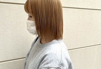ミルクティーボブ～voice  hair(ボイスヘア　東原店)中本　貴之ブログ