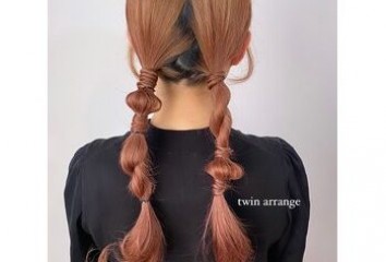 narumi ” twin arrange ”～voice  hair(ボイスヘア　東原店)難波江　成美ブログ