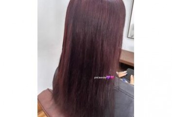 “momo”～pink lavender～voice  hair(ボイスヘア　東原店)藤尾　萌々ブログ
