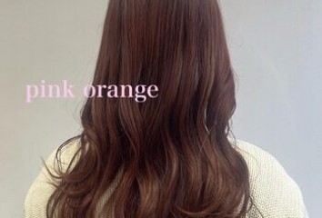 【CHIHIRO】ピンクオレンジ～noise  hair(ノイズヘア　大手町店)永田　千尋ブログ
