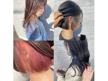 イヤリングカラー大人気です！！～of  hair(オブヘア　西原店)　田中　海斗ブログ