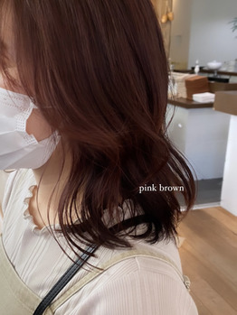 narumi ”pink brown”～noise  hair(ノイズヘア　大手町店)難波江　成美ブログ