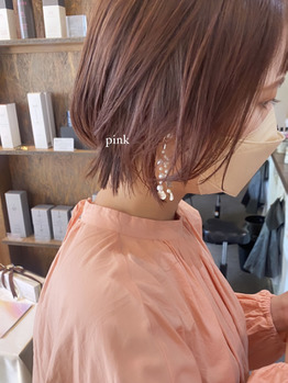 narumi ”pink”～voice  hair(ボイスヘア　東原店)難波江　成美ブログ