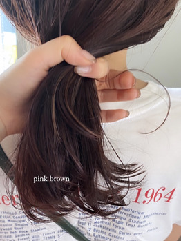 narumi ”pink color”～voice  hair(ボイスヘア　東原店)難波江　成美ブログ