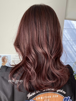 narumi ”red gray”～voice  hair(ボイスヘア　東原店)難波江　成美ブログ