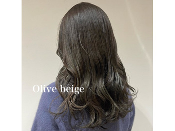【chihiro blog】Olive beigek～noise  hair(ノイズヘア　大手町店)永田　千尋ブログ