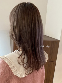 narumi ” pink beige”～voice  hair(ボイスヘア　東原店)難波江　成美ブログ　