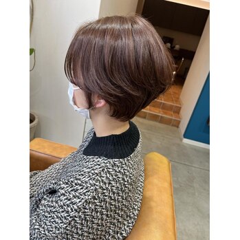 【らんブログ】大人ショート～noise  hair(ノイズヘア　大手町店)森脇　蘭ブログ