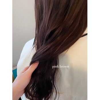 narumi ” pink brown”～voice  hair(ボイスヘア　東原店)難波江　成美ブログ