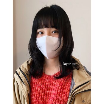 narumi ” layer cut”~voice hair(ボイスヘア 東原店)難波江 成美ブログ