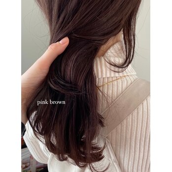narumi ” pink brown”~voice hair(ボイスヘア 東原店)難波江 成美ブログ