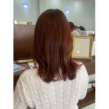 narumi ” pink color”～voice  hair （ボイスヘア　東原店）難波江　成美ブログ