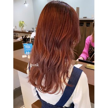 narumi ” pink color”～voice hair(ボイスヘア　東原店)難波江　成美ブログ