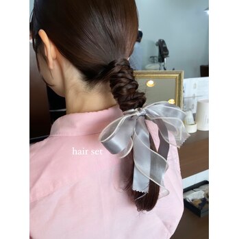 narumi ” hair set”～voice  hair(ボイスヘア　東原店)難波江　成美ブログ