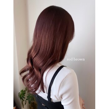 narumi ”red brown”～voice  hair(ボイスヘア　東原店)難波江　成美ブログ