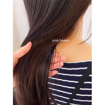 narumi ”pink brown”～voice  hair(ボイスヘア　東原店)難波江　成美ブログ