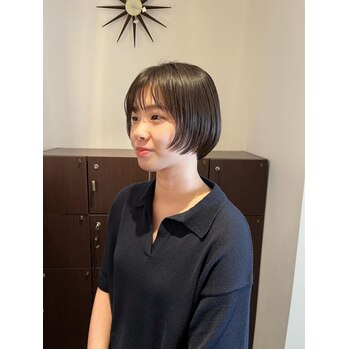 【らんブログ】ショートボブ～noise  hair(ノイズヘア　大手町店)森脇　蘭ブログ