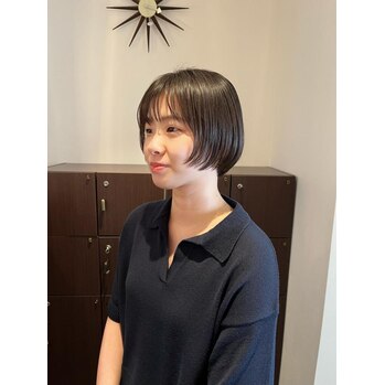 【らんブログ】ショートボブ～noise  hair(ノイズヘア　大手町店)森脇　蘭ブログ