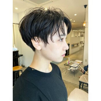 黒髪マッシュショート～casita hair(カシータヘア　長束店)梅田　幸裕ブログ