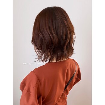 narumi ” orange brown ”～voice  hair(ボイスヘア　東原店)難波江　成美ブログ