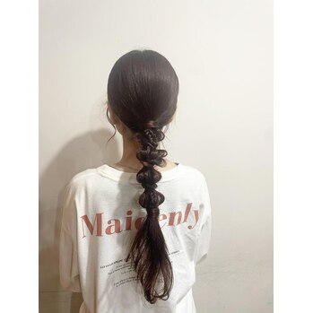 ヘアアレンジ~voice hair(ボイスヘア 東原店)島田 涼香ブログ