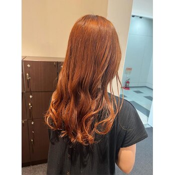 ［ななさブログ］オレンジカラー～noise  hair(ノイズヘア　大手町店)園山　七彩ブログ
