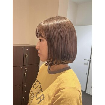 【らんブログ】ボブ× ダブルカラー～noise  hair(ノイズヘア　大手町店)森脇　蘭ブログ
