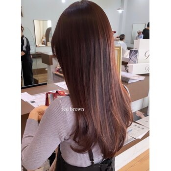 narumi ” red brown ”～voice  hair(ボイスヘア　東原店)難波江　成美ブログ　