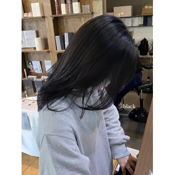 narumi ” black color ”～voice  hair(ボイスヘア　東原店)難波江　成美ブログ