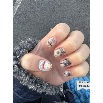 “momo”～new nail～voice  hair(ボイスヘア　東原店)藤尾　萌々ブログ