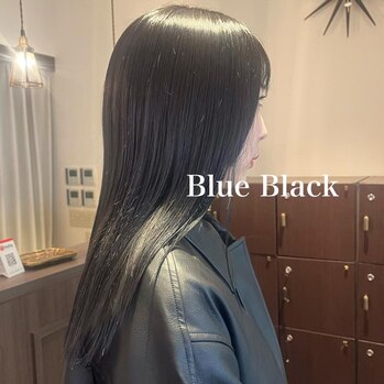 【chihiro blog】ブルーブラック～noise hair(ノイズヘア　大手町店)永田　千尋ブログ　