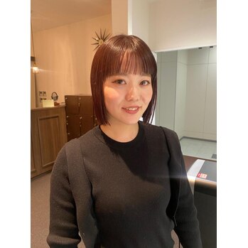【りほブログ】暖色ボブ～noise  hair(ノイズヘア　大手町店)秋本　莉帆ブログ