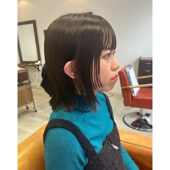 【らんブログ】ボブ×顔まわりデザイン～noise  hair(ノイズヘア　大手町店)森脇　蘭ブログ
