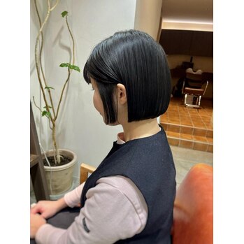 【らんブログ】黒髪×ミニボブ～noise  hair(ノイズヘア　大手町店)森脇　蘭ブログ