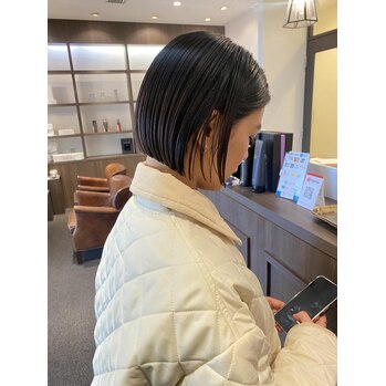 【りほブログ）乾かすだけでまとまるボブ～noise  hair(ノイズヘア　大手町店)秋本　莉帆ブログ