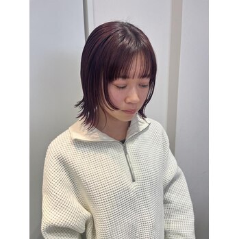 【らんブログ】ブリーチなしパープルピンク～noise  hair(ノイズヘア　大手町店)森脇　蘭ブログ