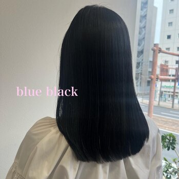 【CHIHIRO】ブルーブラック～noise  hair(ノイズヘア　大手町店)永田　千尋ブログ