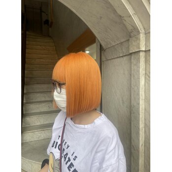 【すみブログ】オレンジシャーベット～Lien(リアン　中区立町)都間　すみれブログ