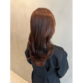 チョコレートブラウン×レイヤーカット～Lien(リアン　中区立町)園山　七彩ブログ