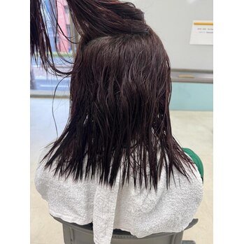 同期の半年以上ぶりの縮毛矯正をしました(^^)~voice hair(ボイスヘア 東原店)幟立 喬也ブログ