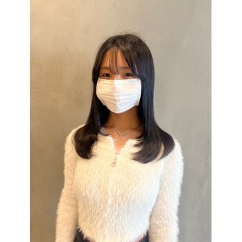 結んでも落ちないレイヤーカット～Lien(リアン　中区立町)園山　七彩ブログ