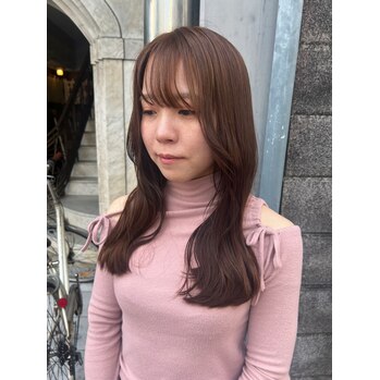 ブリーチなしダブルカラー×ヘーゼルベージュ～Lien(リアン　中区立町)園山　七彩ブログ