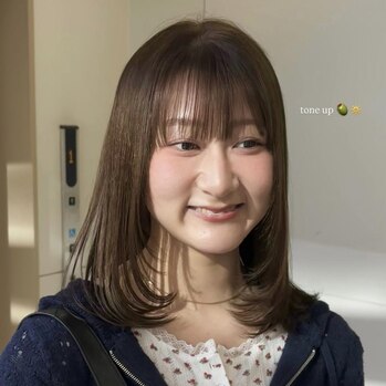 (HINAMI) ワンカラーで透明感オリーブ♪～noise  hair(ノイズヘア　大手町店)吉谷　妃奈美ブログ