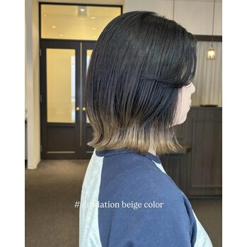 (hinami) グラデーションカラー♪～noise  hair(ノイズヘア　大手町店)吉谷　妃奈美ブログ