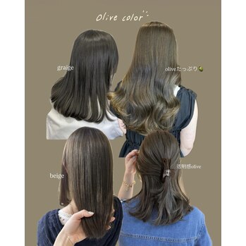(hinami) オリーブカラーまとめ♪♪～noise  hair(ノイズヘア　大手町店)吉谷　妃奈美ブログ