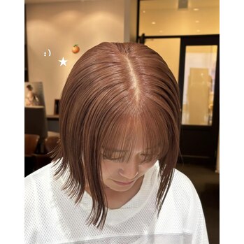 (hinami) 1ブリーチapricot＊＊～noise  hair(ノイズヘア　大手町店)吉谷　妃奈美ブログ