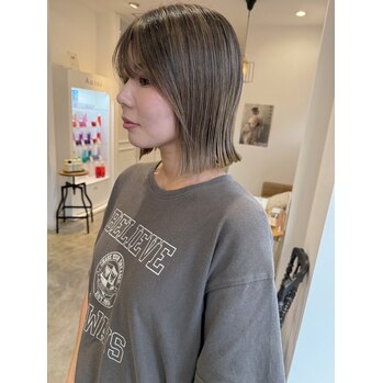highlight×ミニボブ～casita  hair(カシータヘア　長束店)桑重　美保ブログ